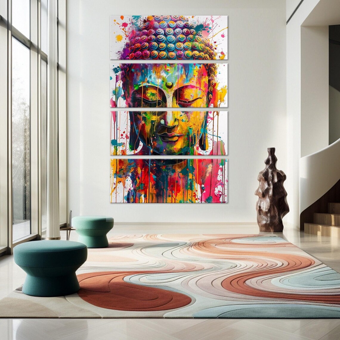 CANVAS BUDDHA