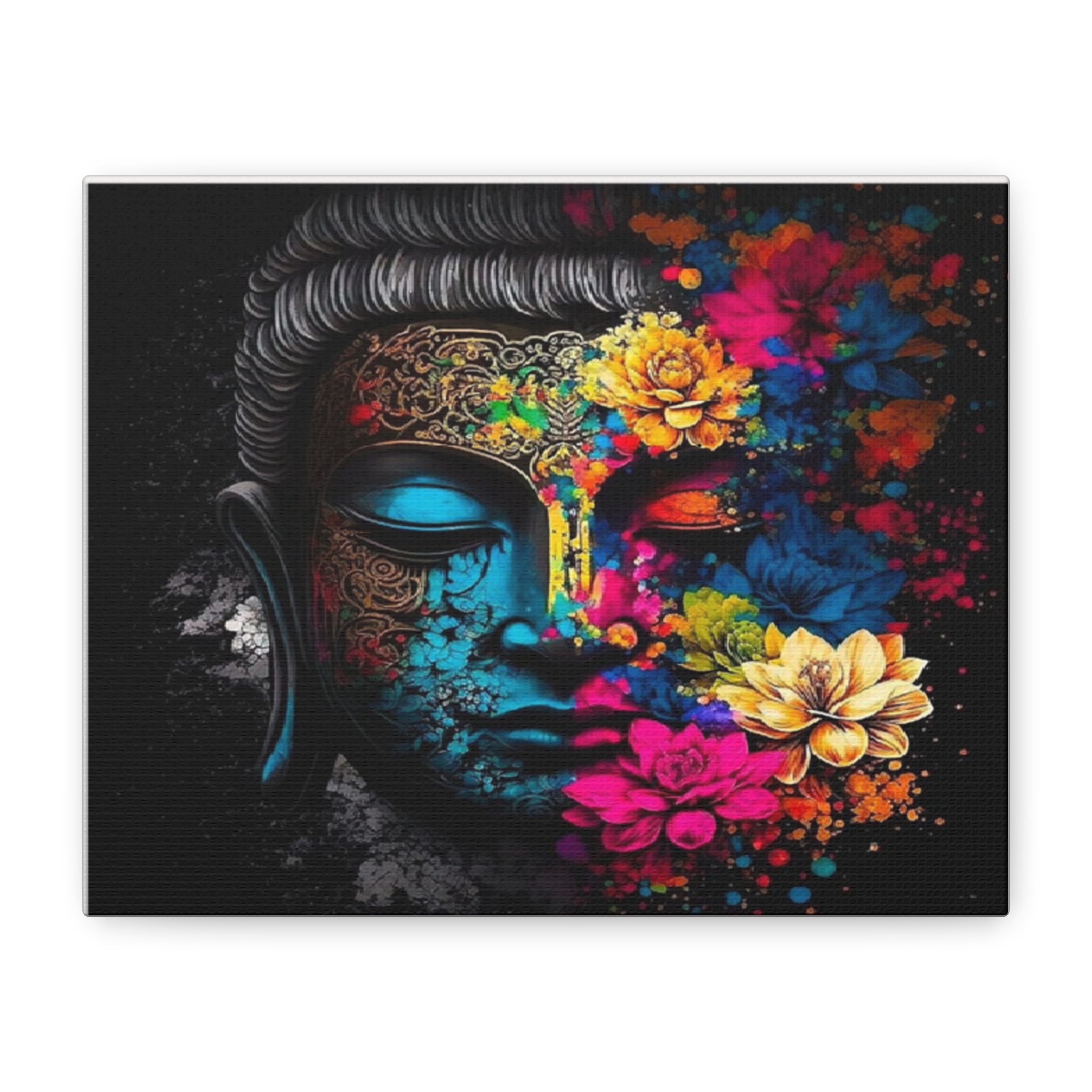 canvas buddha
